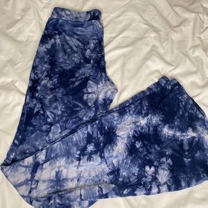 Shein Tie-Dye High Waisted Flared Leggings
